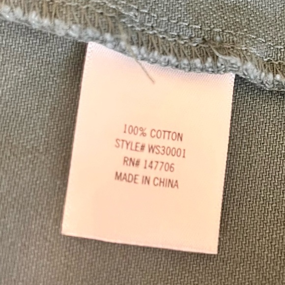 Miami-moss green skirt with front zip up & pockets-Medium - Picture 3 of 9